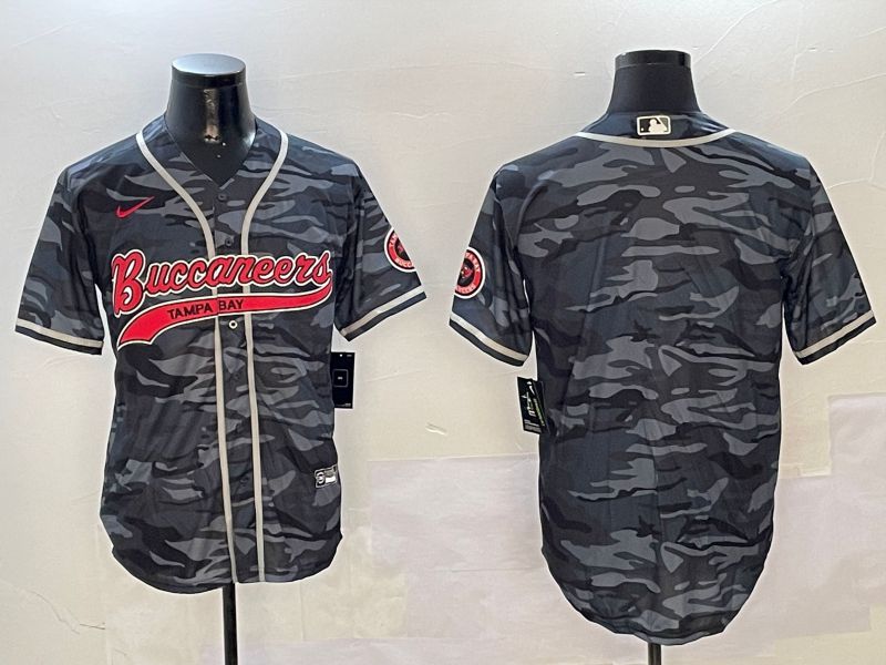 Men Tampa Bay Buccaneers Blank Camo Joint Name 2024 Nike Limited NFL Jersey style 4->oakland raiders->NFL Jersey